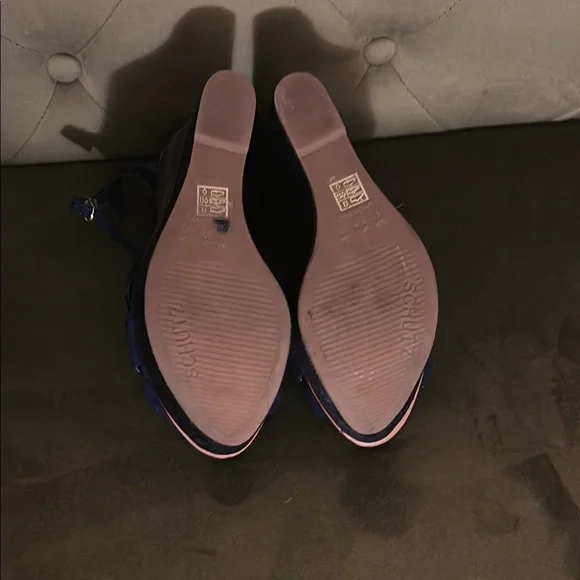 SCHUTZ Blue High-Heeled Sandals with Ankle Strap - Picture 5 of 5